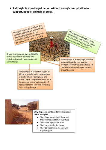 Climatic Hazards Revision Guide - Part 2 Drought