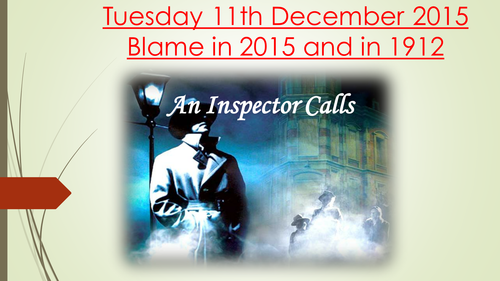 Blame in An Inspector Calls