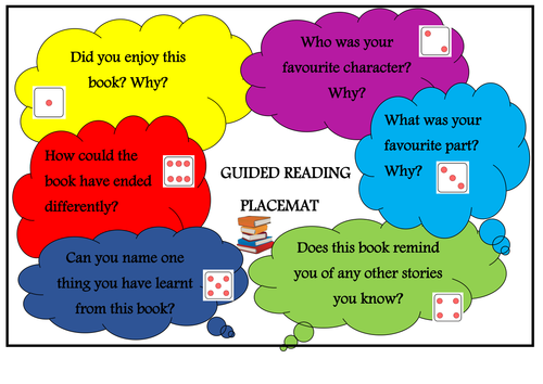 Guided Reading Placemat