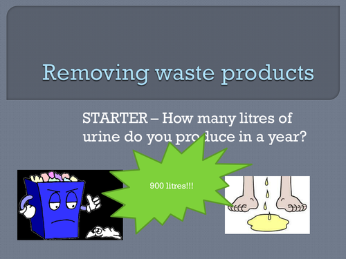 AQA New GCSE topic 5 - removing waste products