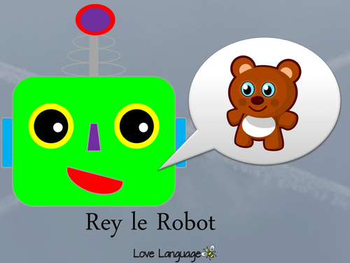 French Local Community - Buying things in a shop - Rey le Robot