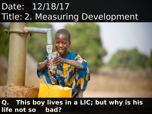 2. Measuring Development