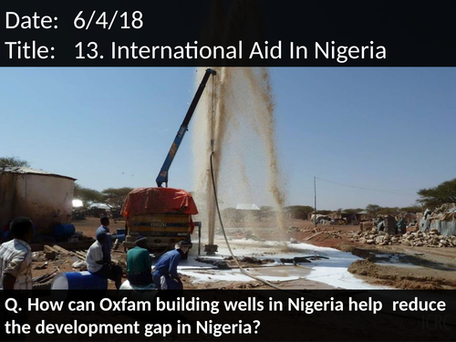 13. International Aid In Nigeria