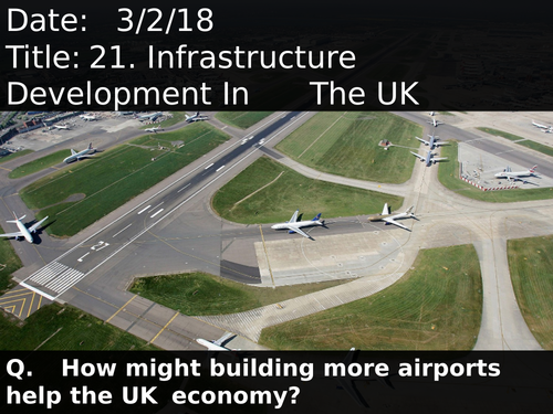 21. Infrastructure Development In The UK