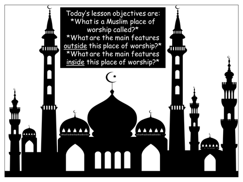 What are the key features of a mosque? Info stations task.