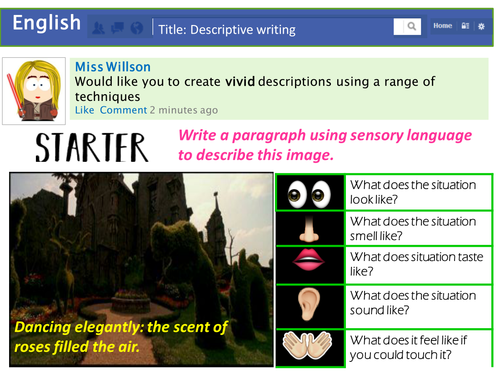 Edward Scissorhands Creative Writing