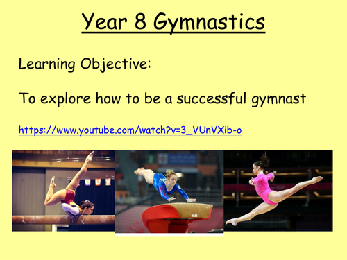Gymnastics Lesson Plans and Resources