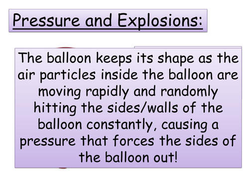 Year 9 Chemistry - Pressure, Oxidation, Displacement & Metal reactions