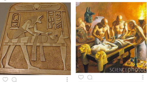 Instagrams on Mummification
