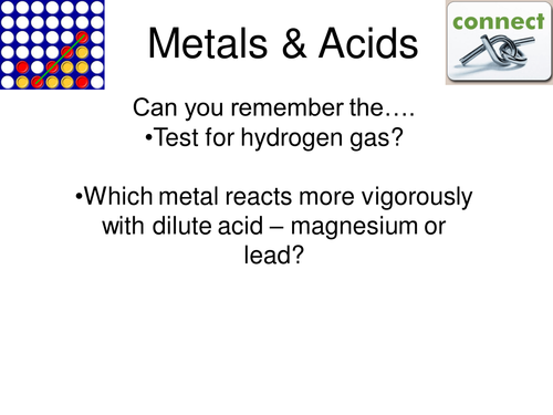 KS3 Lesson 2: Metals and oxygen