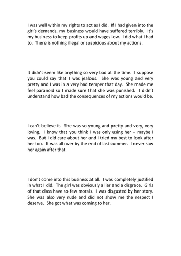 AQA Literature Paper 2 An Inspector Calls