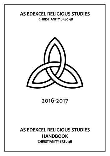 AS RELIGIOUS STUDIES HANDBOOK 2016-2017