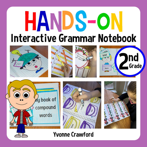 Interactive Grammar Notebook Second Grade Common Core