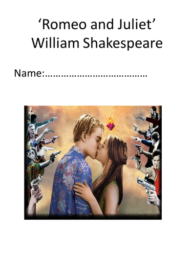 Romeo and Juliet Quote Booklet