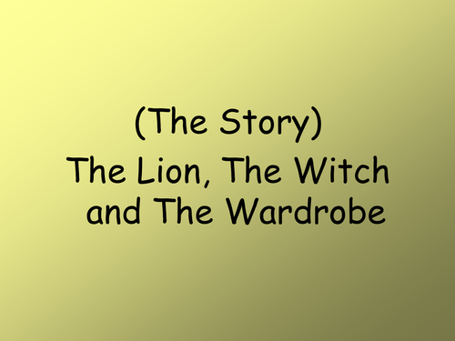 Lion Witch and the Wardrobe Chronicles of Narnia - Reading Activity