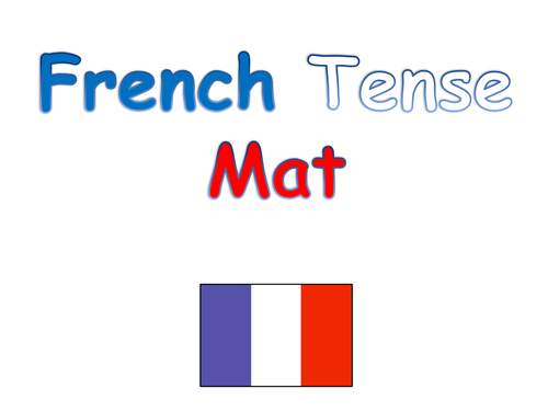 MFL KS4: Tense mats for French, German and Spanish