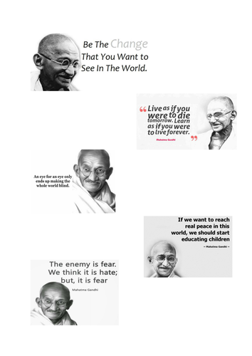 Who was Gandhi?