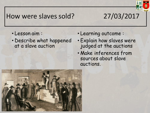 The Slave Trade SOW P2