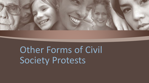 Civil Society Protests