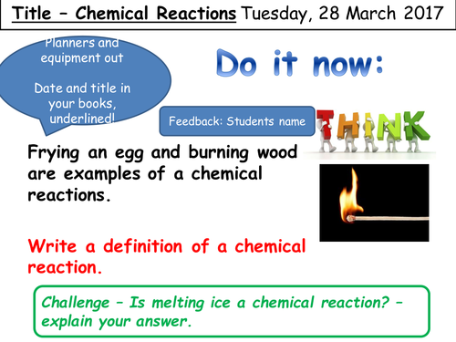 Chemical reactions