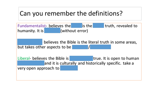 NEW SPEC GCSE-AQA Belief in God Revision Lesson