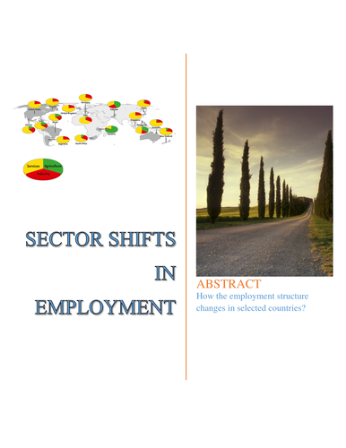 Sector shifts in employment