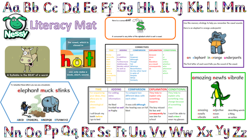 Word Blends Literacy Mat (Phonics)