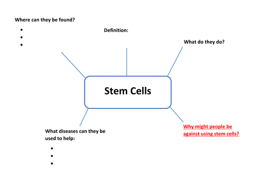 Stem Cells - word map