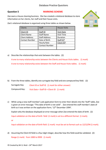 database homework assignment