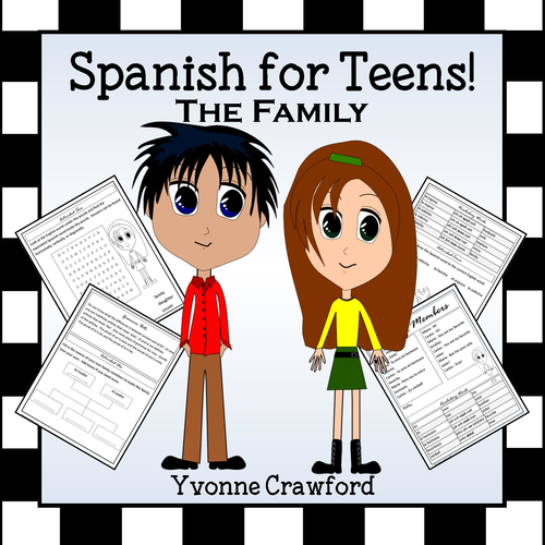 Spanish Family Words - La familia en Español