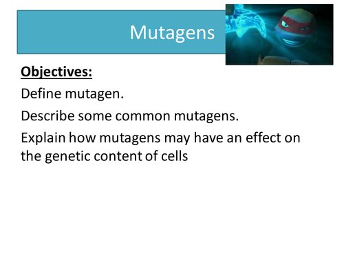 Mutagens circus lesson