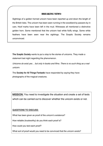 P4C Scheme of Work KS3