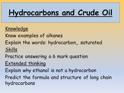 Core Chemistry Revision Lessons