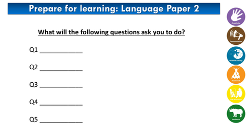 AQA English Language 2017 Paper 2 Question 4 revision