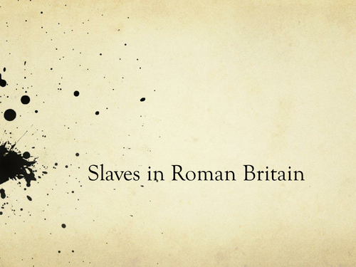 Slavery in Roman Britain