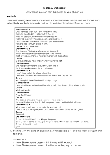 aqa-literature-paper-1-macbeth-extract-to-essay-sample-questions