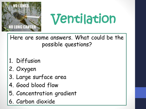 B4.5 Breathing and gas exchange