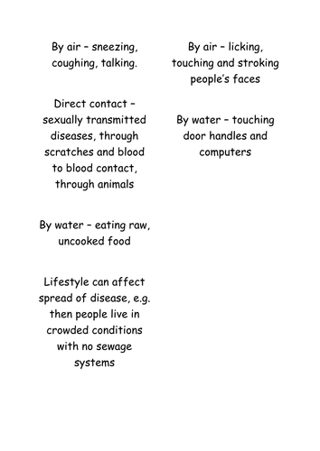 B5.2 Pathogens and disease