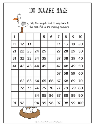 Square Number Activities