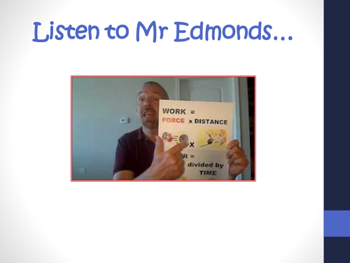 P1.3 Energy and work