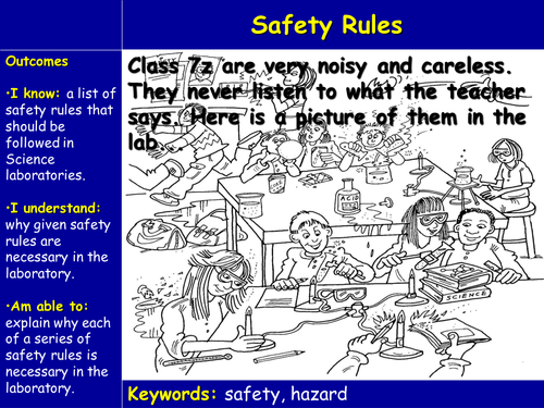 Year 8 series of lessons on new specification practical skills