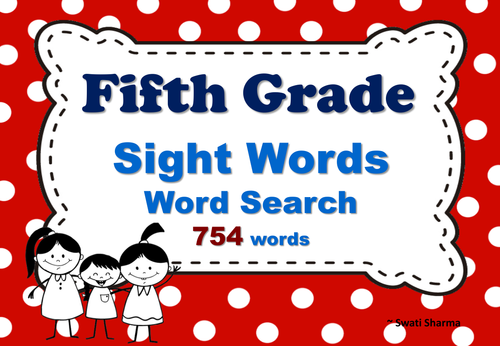 fifth-grade-sight-words-word-search-teaching-resources