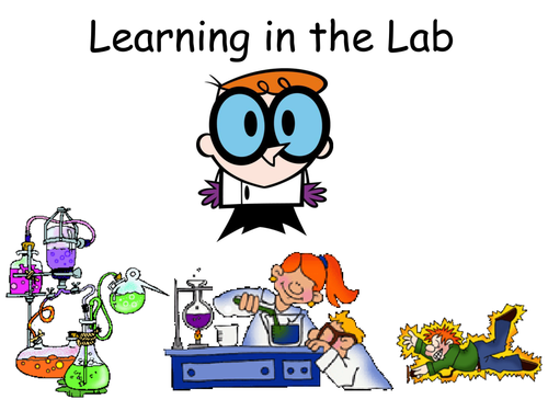 Lab Safety with Equipment Catchphrase