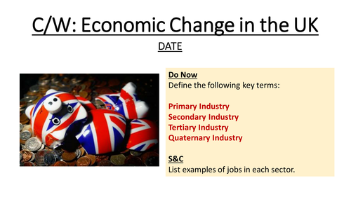 Economic Futures - Economic Change in the UK