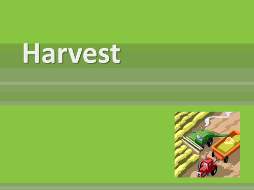 Harvest images