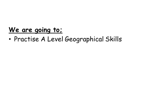 AS/A Level Data Interpretation & Skills Lesson Bundle