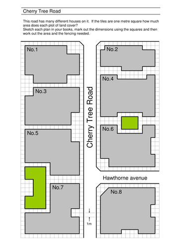 Compound areas and buildings (worksheet)
