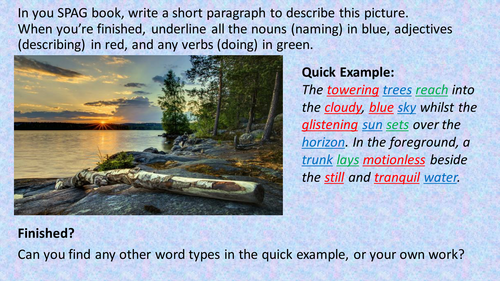 SPAG Powerpoint with Tasks