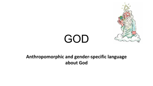 AQA A level Christianity Anthropomorphism