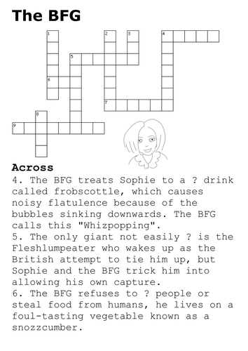 The BFG Crossword